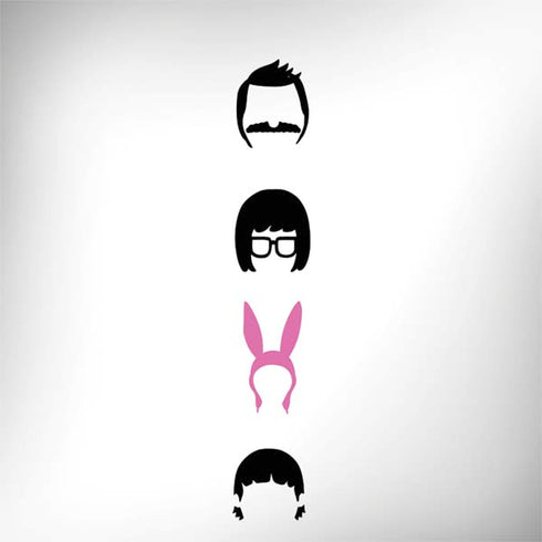 Bobs Burgers Silhouette Galaxy Note 8 Skin