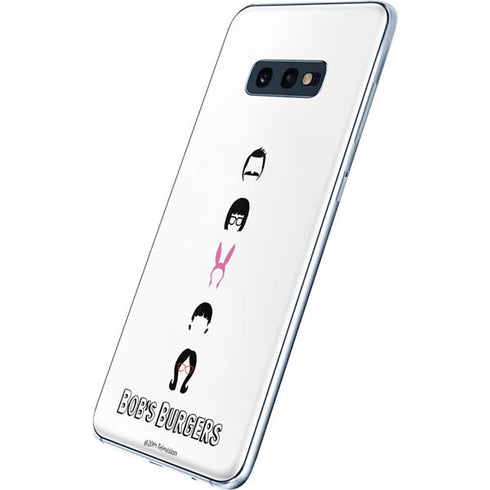 Bobs Burgers Silhouette Galaxy S10e Skin