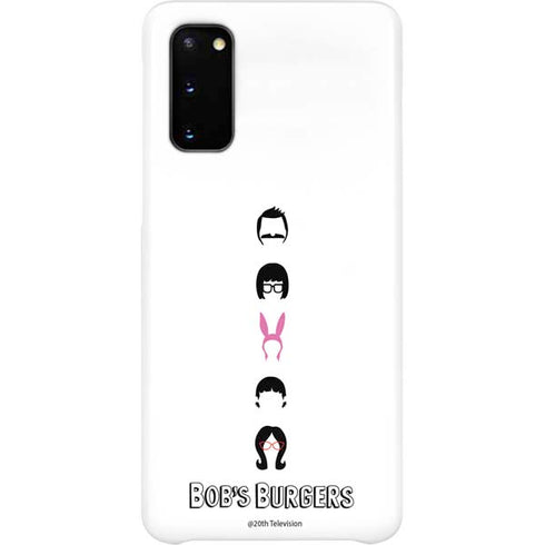 Bobs Burgers Silhouette Galaxy Cases