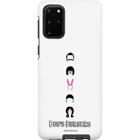 Bobs Burgers Silhouette Galaxy S20 Plus Pro Case