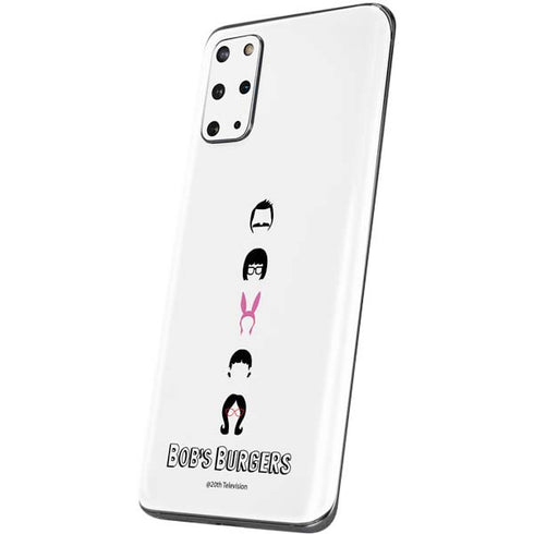 Bobs Burgers Silhouette Galaxy S20 Plus Skin