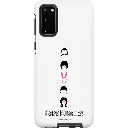 Bobs Burgers Silhouette Galaxy S20 Pro Case