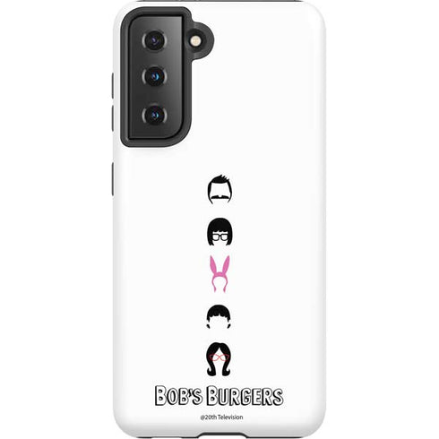 Bobs Burgers Silhouette Galaxy S21 5G Pro Case