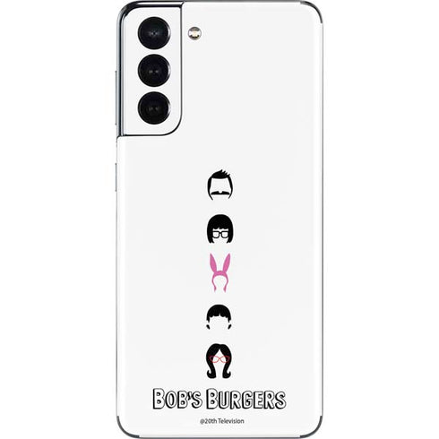 Bobs Burgers Silhouette Galaxy S21 5G Skin