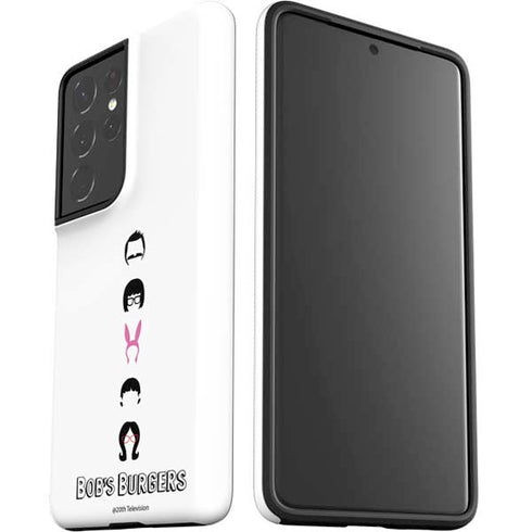 Bobs Burgers Silhouette Galaxy S21 Ultra 5G Pro Case