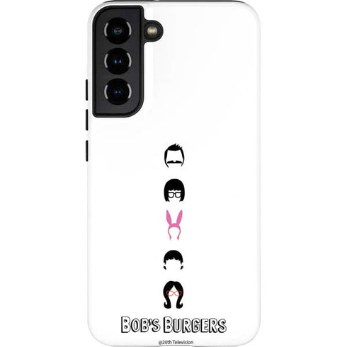 Bobs Burgers Silhouette Galaxy S22 Plus Pro Case