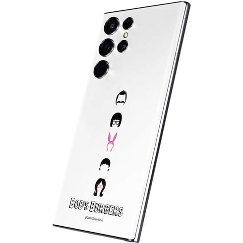 Bobs Burgers Silhouette Galaxy S22 Ultra Skin