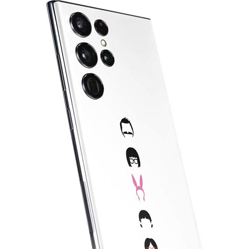 Bobs Burgers Silhouette Galaxy S22 Ultra Skin