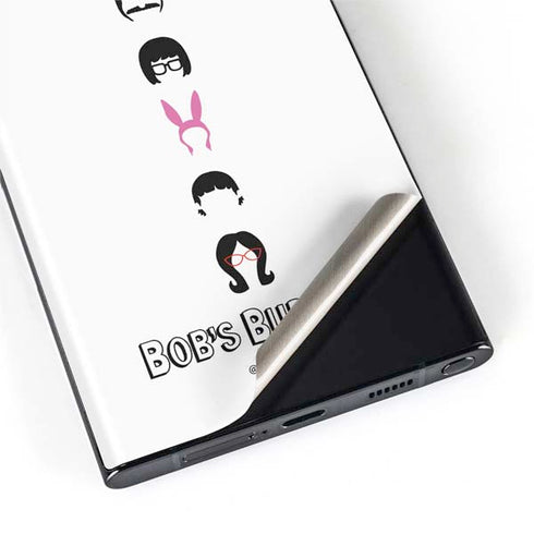 Bobs Burgers Silhouette Galaxy S22 Ultra Skin
