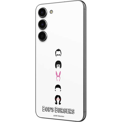 Bobs Burgers Silhouette Galaxy S23 Plus Skin
