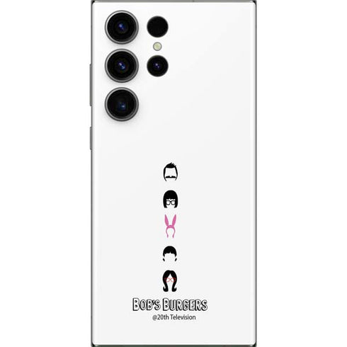 Bobs Burgers Silhouette Galaxy S23 Ultra Skin