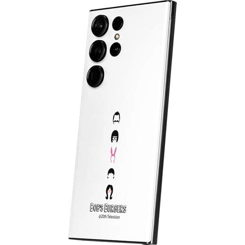 Bobs Burgers Silhouette Galaxy S23 Ultra Skin