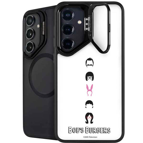 Bobs Burgers Silhouette Galaxy S24 FE Kickstand Case
