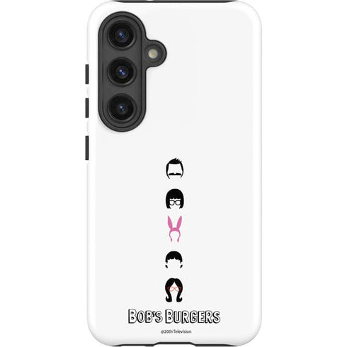 Bobs Burgers Silhouette Galaxy S25 Impact Case