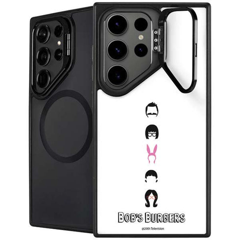 Bobs Burgers Silhouette Galaxy Cases