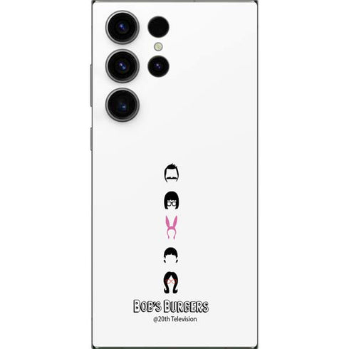 Bobs Burgers Silhouette Galaxy S24 Ultra Skin