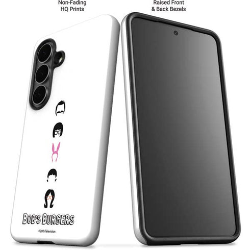 Bobs Burgers Silhouette Galaxy S26 Impact Case
