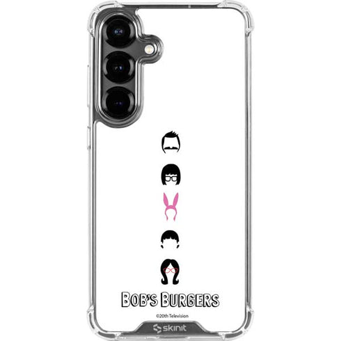 Bobs Burgers Silhouette Galaxy S26 Plus Clear Case