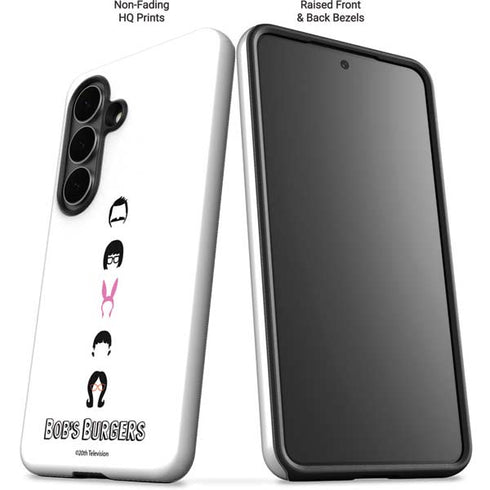 Bobs Burgers Silhouette Galaxy S26 Plus Impact Case