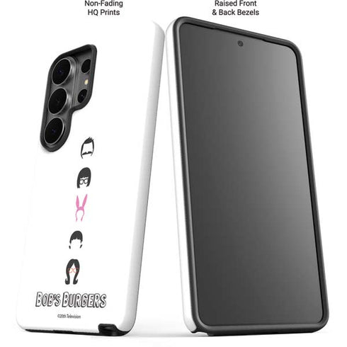 Bobs Burgers Silhouette Galaxy S26 Ultra Impact Case