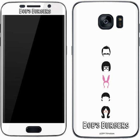 Bobs Burgers Silhouette Galaxy S7 Skin