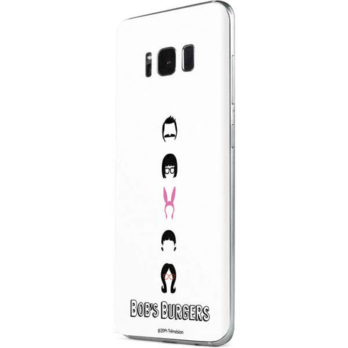 Bobs Burgers Silhouette Galaxy S8 Plus Skin