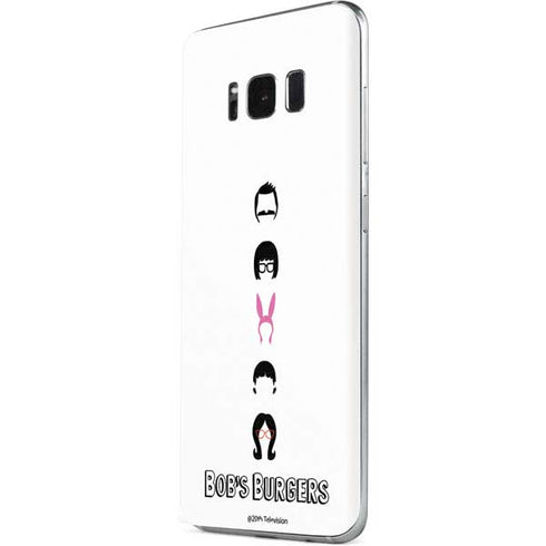 Bobs Burgers Silhouette Galaxy S8 Skin