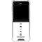 Bobs Burgers Silhouette Galaxy Z Flip6 Clear Case