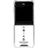 Bobs Burgers Silhouette Galaxy Z Flip6 Clear Case