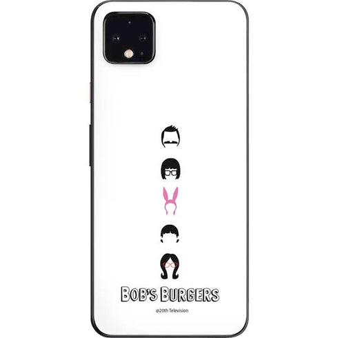 Bobs Burgers Silhouette Google Pixel 4 XL Skin