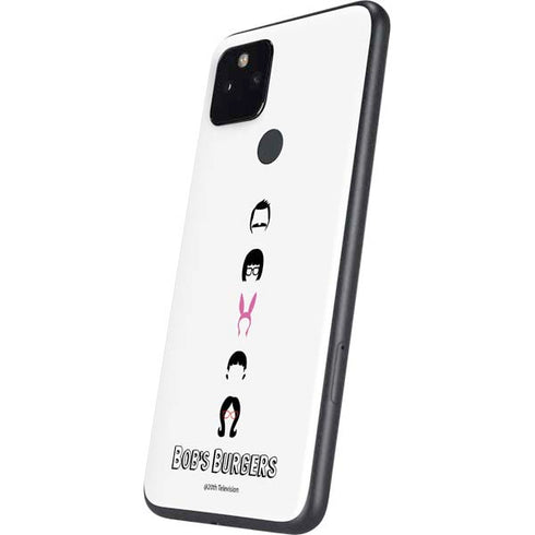 Bobs Burgers Silhouette Google Pixel 5a Skin