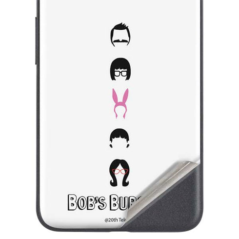 Bobs Burgers Silhouette Google Pixel 5a Skin