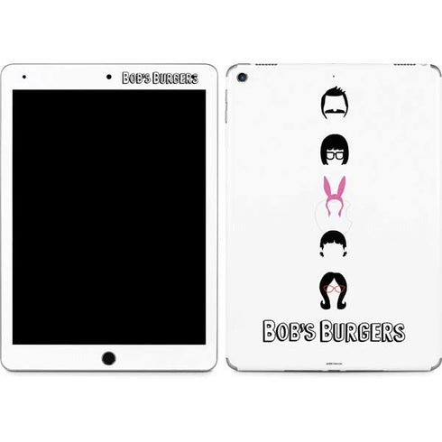 Bobs Burgers Silhouette iPad Skins
