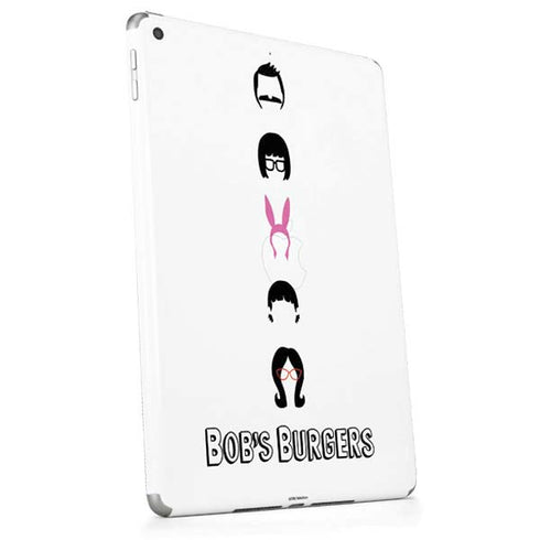 Bobs Burgers Silhouette Apple iPad Skin