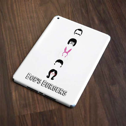 Bobs Burgers Silhouette Apple iPad Skin