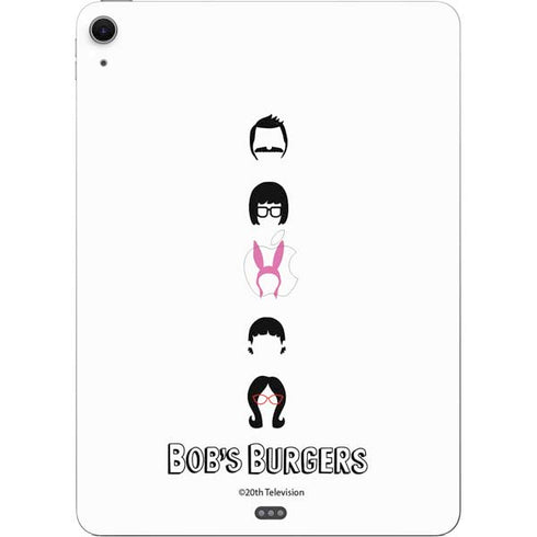 Bobs Burgers Silhouette Apple iPad Air Skin