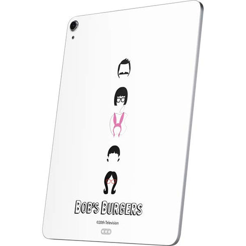 Bobs Burgers Silhouette Apple iPad Air Skin