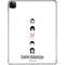 Bobs Burgers Silhouette iPad Pro 11in (2024) Clear Case