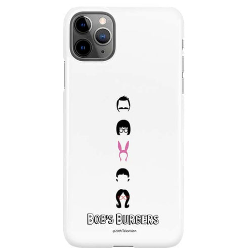 Bobs Burgers Silhouette iPhone 11 Pro Max Lite Case
