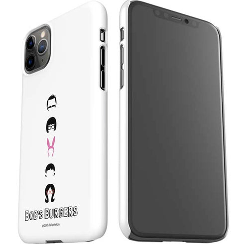 Bobs Burgers Silhouette iPhone 11 Pro Max Lite Case