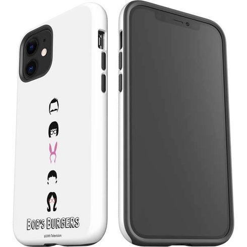 Bobs Burgers Silhouette iPhone 12 Mini Impact Case