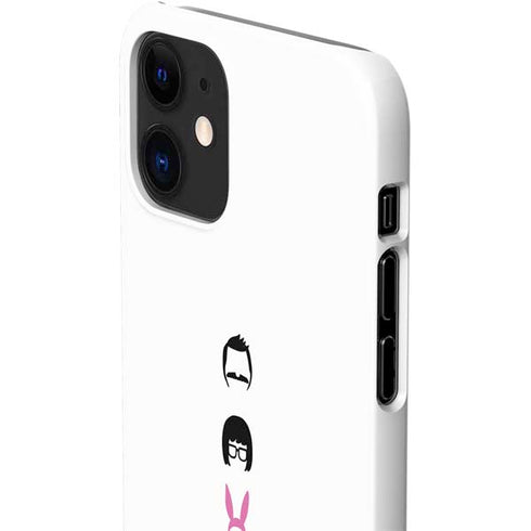 Bobs Burgers Silhouette iPhone 12 Mini Lite Case