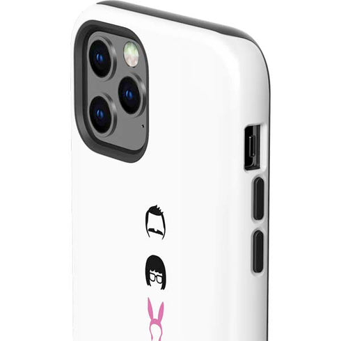 Bobs Burgers Silhouette iPhone 12 Pro Max Impact Case