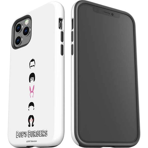 Bobs Burgers Silhouette iPhone 12 Pro Max Impact Case