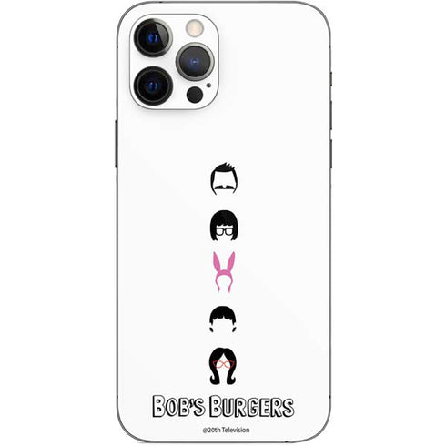 Bobs Burgers Silhouette iPhone 12 Pro Skin