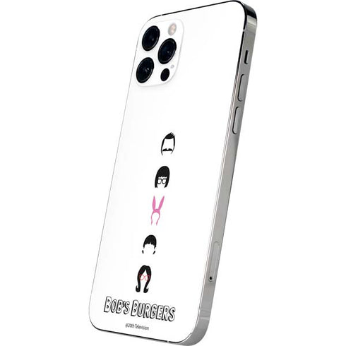 Bobs Burgers Silhouette iPhone 12 Pro Skin