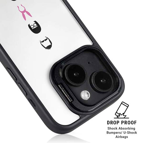 Bobs Burgers Silhouette iPhone 13 Kickstand Case