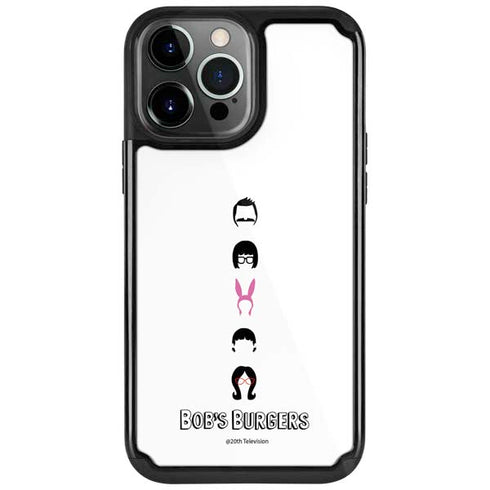 Bobs Burgers Silhouette iPhone 13 Pro Cargo Case