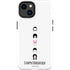 Bobs Burgers Silhouette iPhone 14 Plus Impact Case