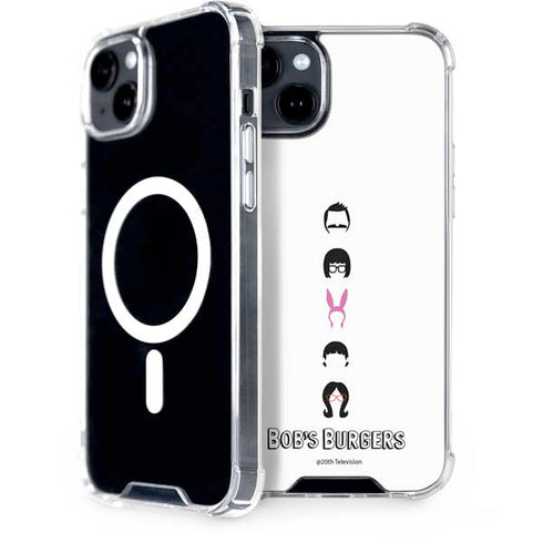 Bobs Burgers Silhouette iPhone 15 MagSafe Case